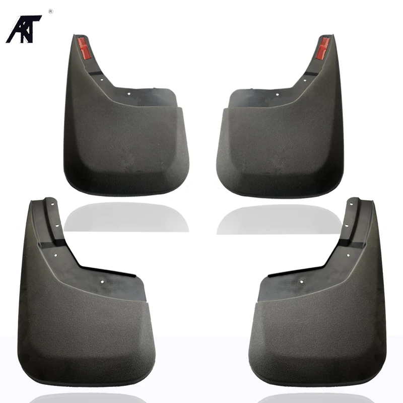 4 шт./компл. черный для: Chevrolet silverado 1500 2500 3500 Брызговики 2009- Брызговики