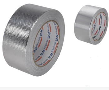 

Glass fiber cloth aluminum foil tape insulation high temperature resistant 25m