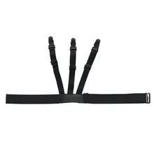 Мужская рубашка, удерживающая хвост, пластиковые запорные зажимы, эластичные ремни, подвязки, подтяжки, Эластичные подтяжки