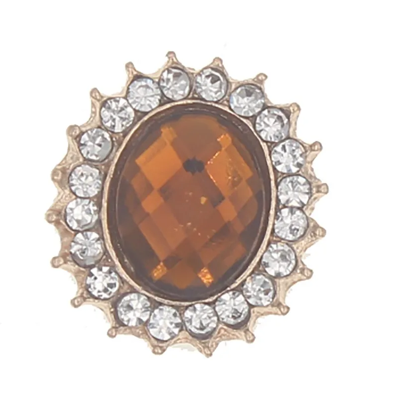 Brown acryl stone Стразы, акриловые Кнопки для украшения, декоративная одежда для дома, ручная работа, украшение для альбома, аксессуары, Botoes Decorativos - Цвет: Brown acryl stone