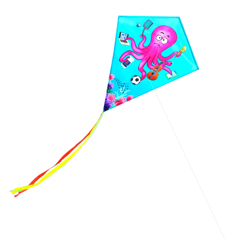 Красочный эскиз бумажного змея Спорт на открытом воздухе воздушный змей нейлон наружные воздушные змеи игрушки для детей с 30 м Летающая линия