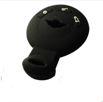 style 1 black Силиконовые чехлы для ключей, чехол для Mini One Cooper R50 R52 R53 R55 R56 R57 R58 R60 R61 PACEMAN COUNTRYMAN CLUBMAN купе родстер - Название цвета: style 1 black