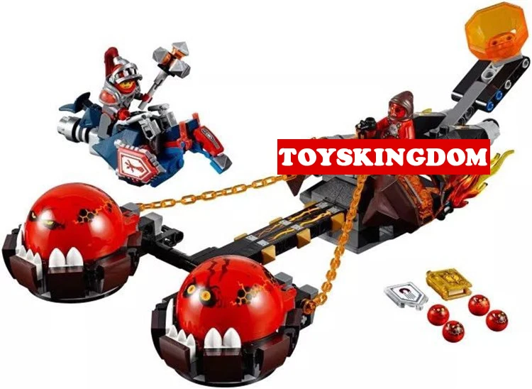 

Hot nexus nick knights Beast Master Chaos chariot building block mini Macy figures horse lepins bricks 70314 toys for boys gifts