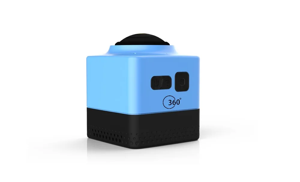 Blue SOOCOO C-UBE360 Мини спортивная экшн-камера 360 панорамная VR камеры широкоугольная 720P 360x190 HD Встроенная WiFi видеокамера - Цветной: Blue