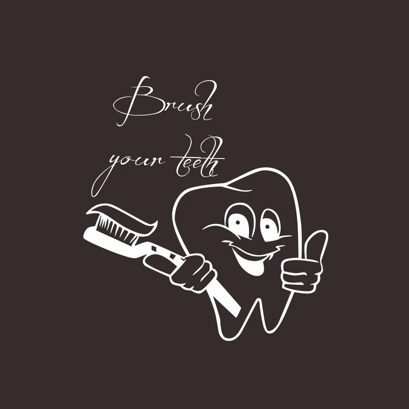 Pegatina diente dientes etiqueta dentista hueco Pegatina ventana vinilo clinica Dental cartel divertido