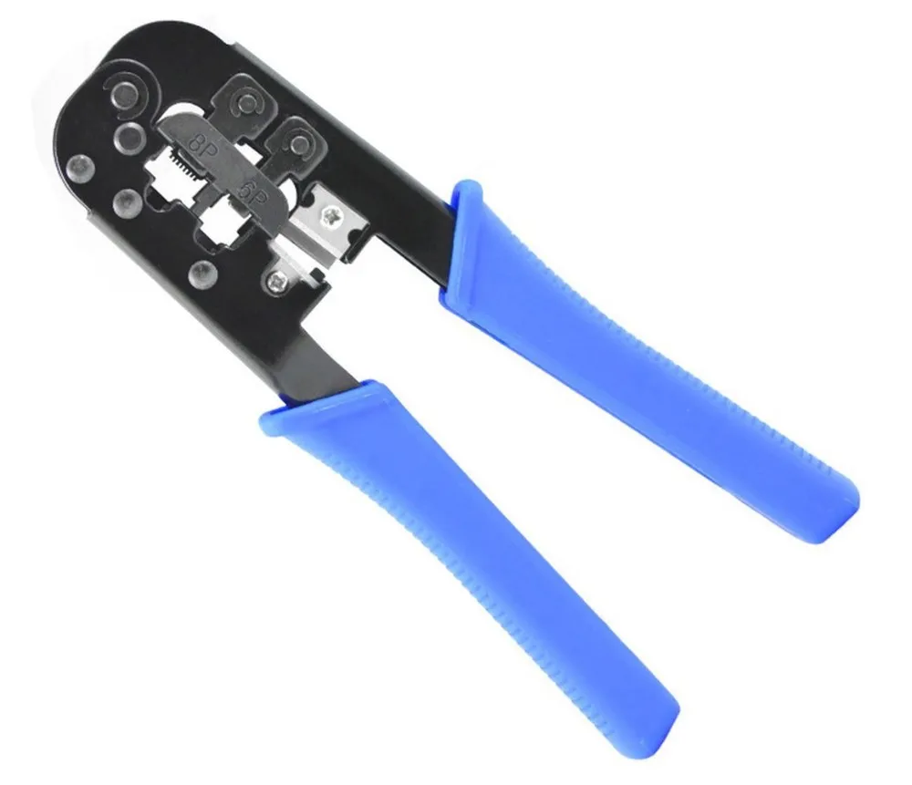 Wire cable crimper Network Lan Cable Pliers Ratchet Crimping Tool