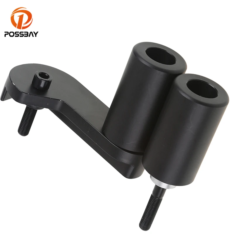 POSSBAY Alloy Motorcycle Frame Slider Anti Crash Pad Scooter Protector Moto Slider For Suzuki