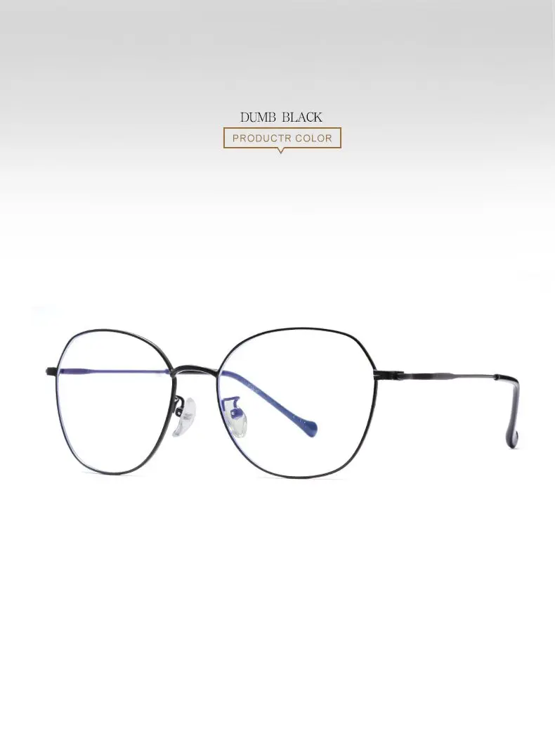 Женские очки против синего цвета, 2 шт. в партии, черные, золотые, серебряные, RFG1913N