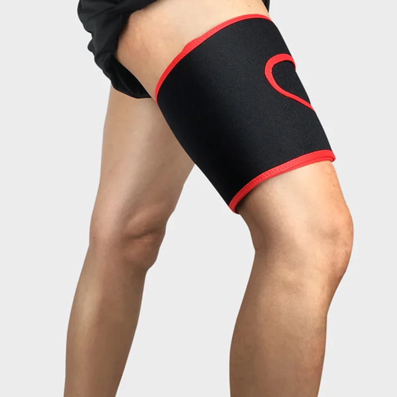 1PCS High Elastic Knee Pad Professional Adjustable Running Bandage Leg Compression Knee Support Protect Wrap Thigh Sports Injury