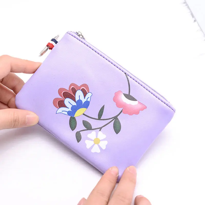 2018 милый женский кошелек для монет из искусственной кожи девочек клатч денег