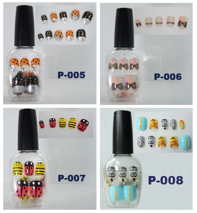 Прессованный Маникюр BROADWAY NAILS узоры для ногтей средней длины