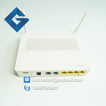 

Brand New Hua wei wireless Gpon Terminal HG8245H, class C+ ONU, 4GE and 2 voice, with BBU and USB port, English version