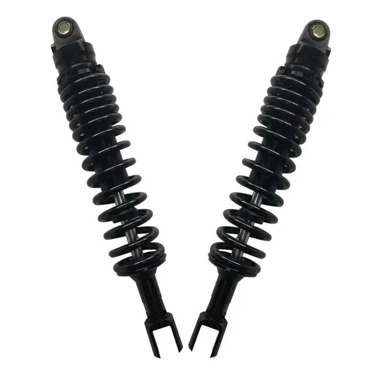 Yoss 1 пара 375 мм 380 мм Тип U 8 мм амортизаторы для мотоцикла для Honda Yamaha Suzuki Kawasaki KTM велосипеды грязи gokart ATV черный