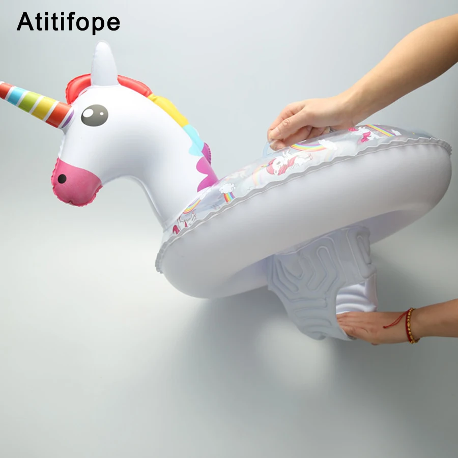 Детское пластиковое сиденье розовое фламинго краб Белый лебедь ананас арбуз