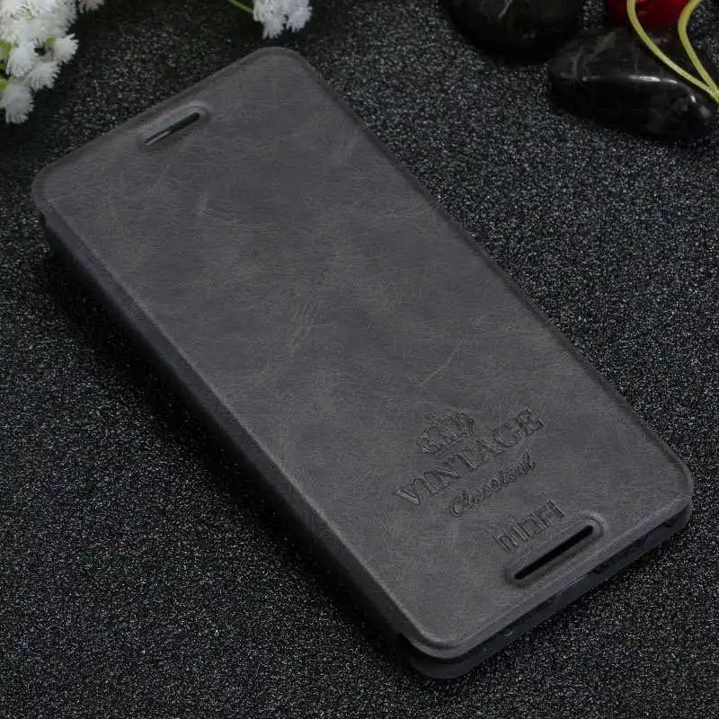 Grey Для Xiao mi max 2 чехол MOFI Флип кожаный чехол-подставка для Xiao mi max 2 стильный кошелек из искусственной кожи чехол mi max 2 6,44 дюймов - Цвет: Grey