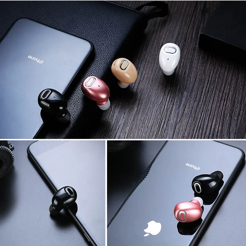 Мини Bluetooth вкладыши 10 часов время музыки беспроводные Bluetooth наушники гарнитура Hands-free для iPhone Xiaomi PC tv Спорт Вождение автомобиля