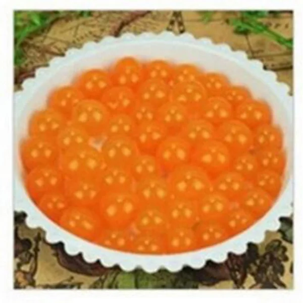 Orange Шт./упак. 500 водяные Бусины Жемчужные в форме кристалла почвы грязи растут магические желе шарики гидрогелевые водяные бусины для свадебного украшения дома - Цвет: Orange