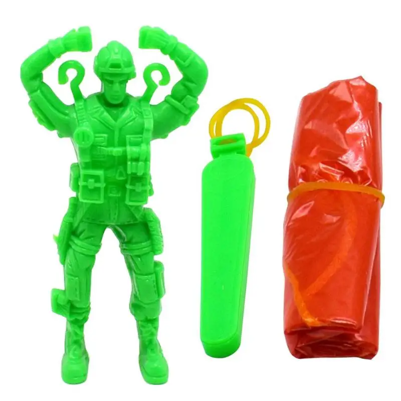 1 шт. пластиковая игрушка с парашютом, открытый солдат, хватать руками игрушечные парашюты для детей, мальчиков, рождественские подарки для девушек