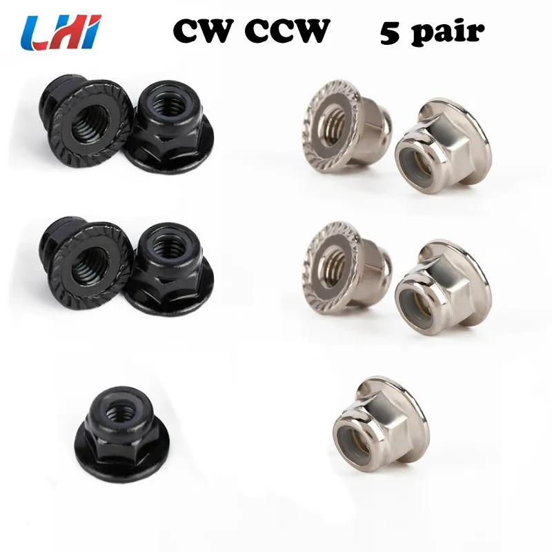 RC plane 10pcs/lot OCDAY Propeller Prop Nut Cap Adapter CW CCW for MT2204 MT2205 RS2205 Brushless Motor ( 5 pair)