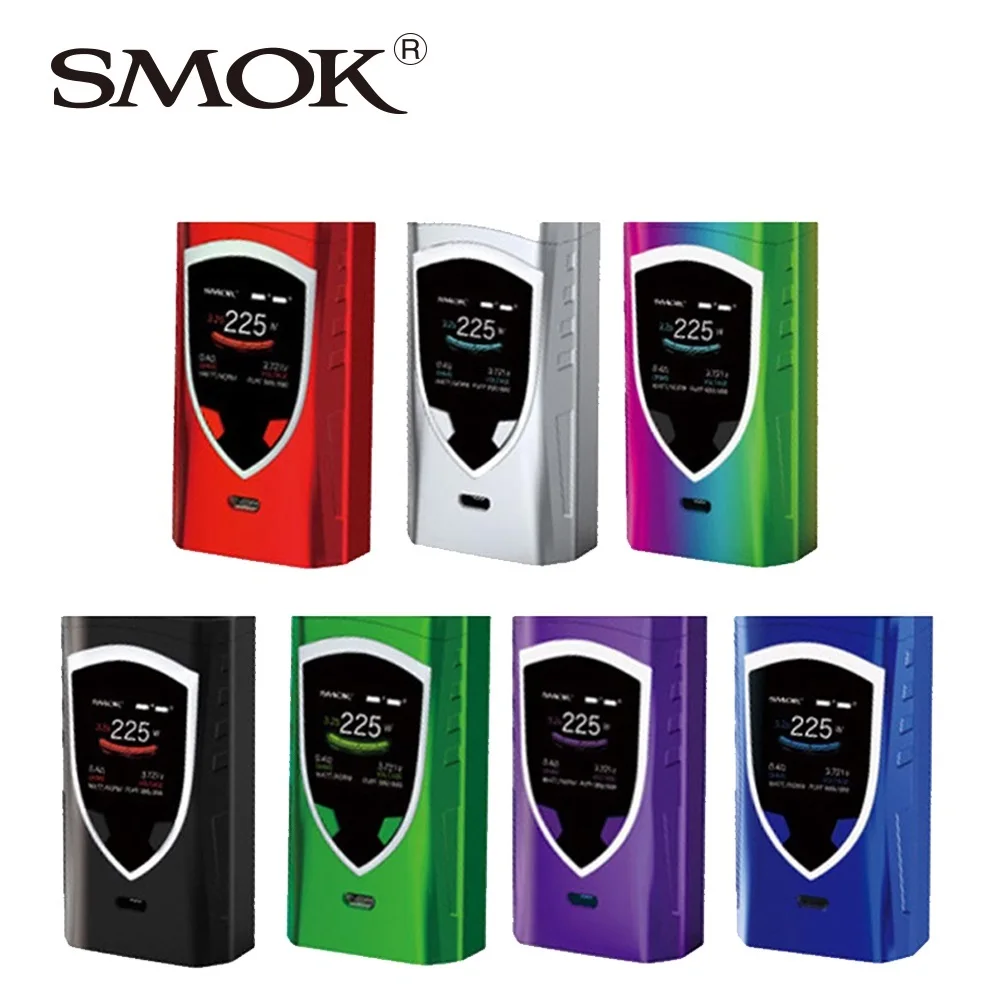 

Big Discount! Original 225W SMOK ProColor TC Box MOD w/ Big Fire Key no 18650 Battery Box mod Vape Mod e cig Vs Drag 2 / T-priv