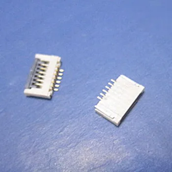 

6 Pin 0.5MM FPC Connector Ultra-thin Clamshell Type Connector LCD Screen Row Plug Inside Clamshell