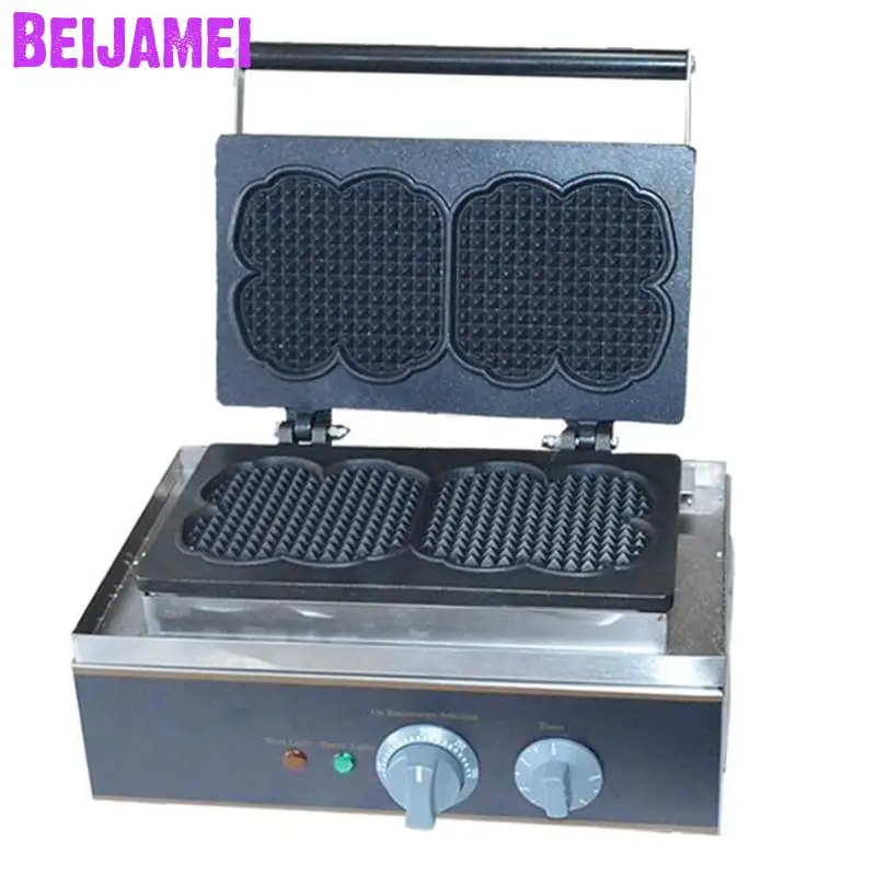 

BEIJAMEI snacks equipment commercial electric crisp machine 110v 220v muffin lolly waffles cake making machine