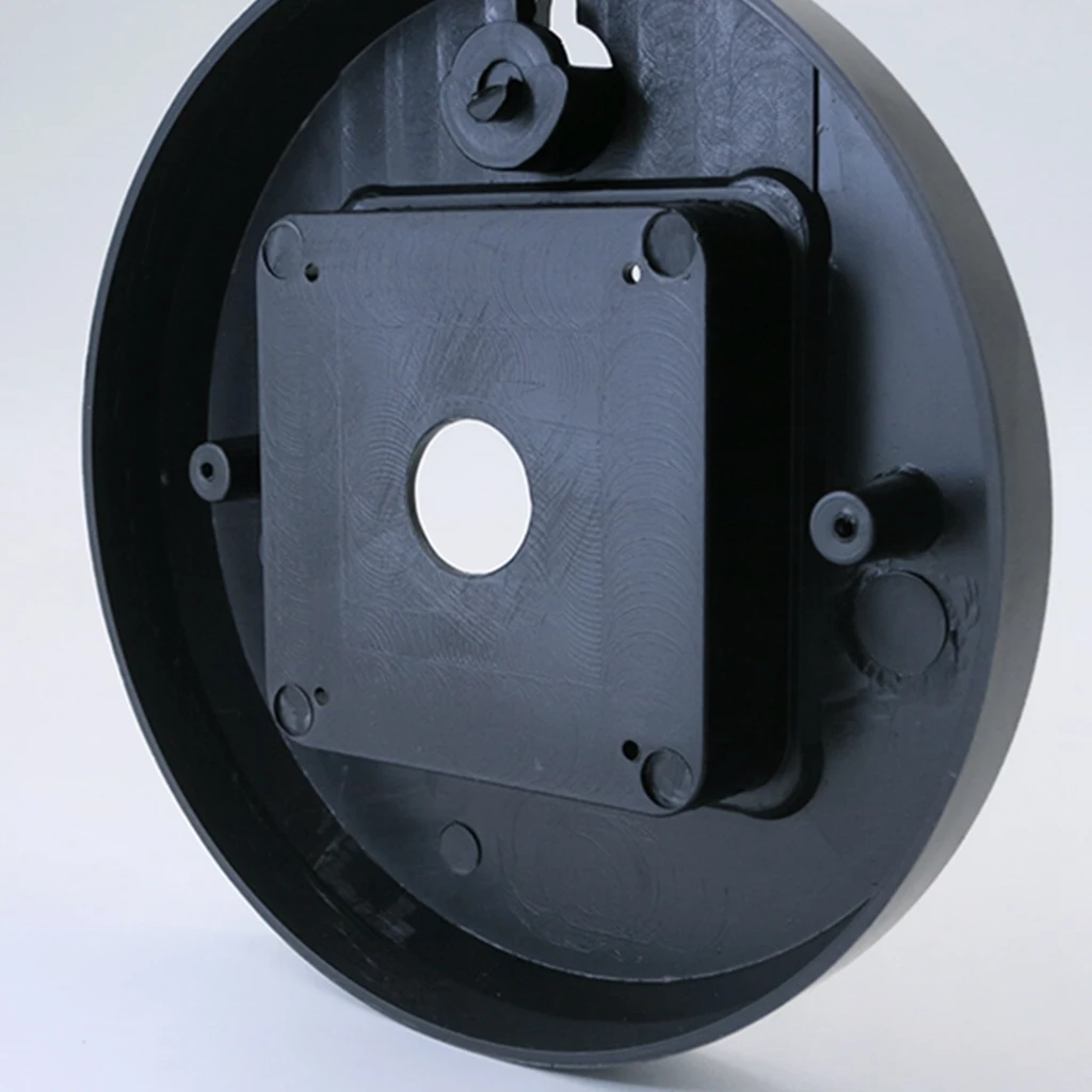 MagiDeal Plastic Wall Mount Clock Quartz Movement Holder Back Mounting Cover