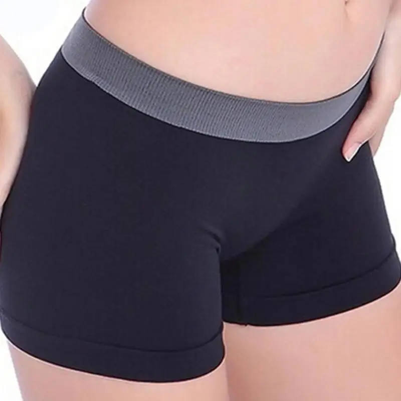 

Lady panty silver edge series cotton breathable boxers Shorts women's Hipster Short Pants