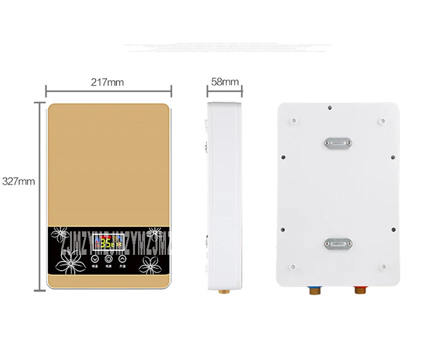 XA-K12 220 В/50 Гц непосредственной Электрический Душ Скорость горячий Душ Ванна индукционный нагреватель Электрический водонагреватель