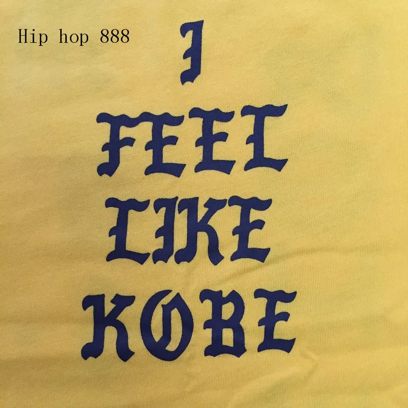 QoolXCWear Kanye West футболка с длинными рукавами и надписью «I Feel Like Kobe»