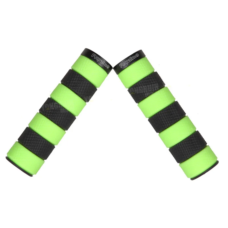 Green Propalm HY780EP1 велосипедные ручки, высокое качество, резина, BMX MTB, горный велосипед, велосипедная ручка, противоскользящая велосипедная ручка, велосипедные детали - Цвет: Green