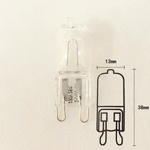 50 шт./лот) Мини G9 Галогенные лампы 25 Вт 40 Вт 60 Вт капсульный Прозрачный кристаллический светильник AC 220 В 230 в 360 градусов 2800-3000K теплый белый светодиодный светильник