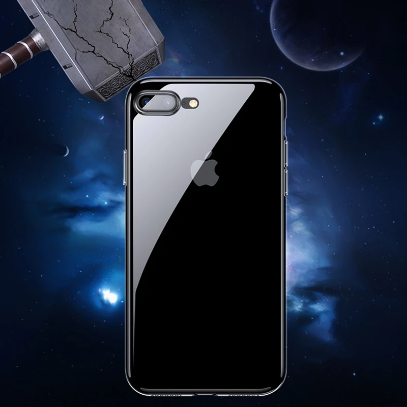 Прозрачный мягкий чехол из ТПУ для Apple Iphone 7 8 Plus iPhone X 6 plus 5 5s se XS XR легкий