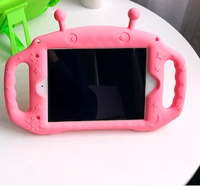 Милый силиконовый чехол-подставка для планшетов ipad Mini1 2 3 4 air 2 pro 9,7 защитный чехол с мультяшным рисунком для ipad 18 9,7 - Цвет: For ipad Air Air2