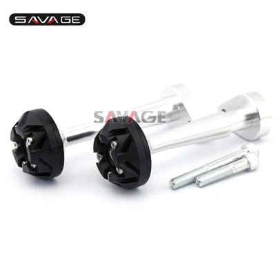 Рамка Ползунки Крушение протектор для KAWASAKI ZX-14R ниндзя ZX14R 2012- 13 14 Аксессуары для мотоциклов бобин падение защиты - Цвет: Black