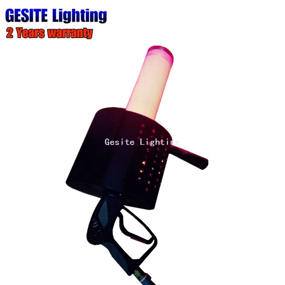 Professional Stage Effect LED confetti cannon machine for Party/Wedding