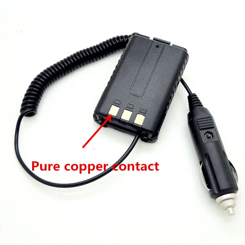 

Baofeng uv5r CB Radio parts Car Charger Battery Eliminator for Portable uv-5r UV-5RE 5ra Two Way Radio Walkie Talkie Accessories