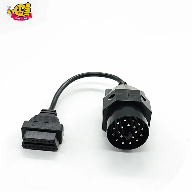 

For BMW 20Pin to OBD2 16Pin Female Connector e36 e39 X5 Z3 for BMW 20pin Cable Car Diagnostic OBD2 Connector USB 20 pin
