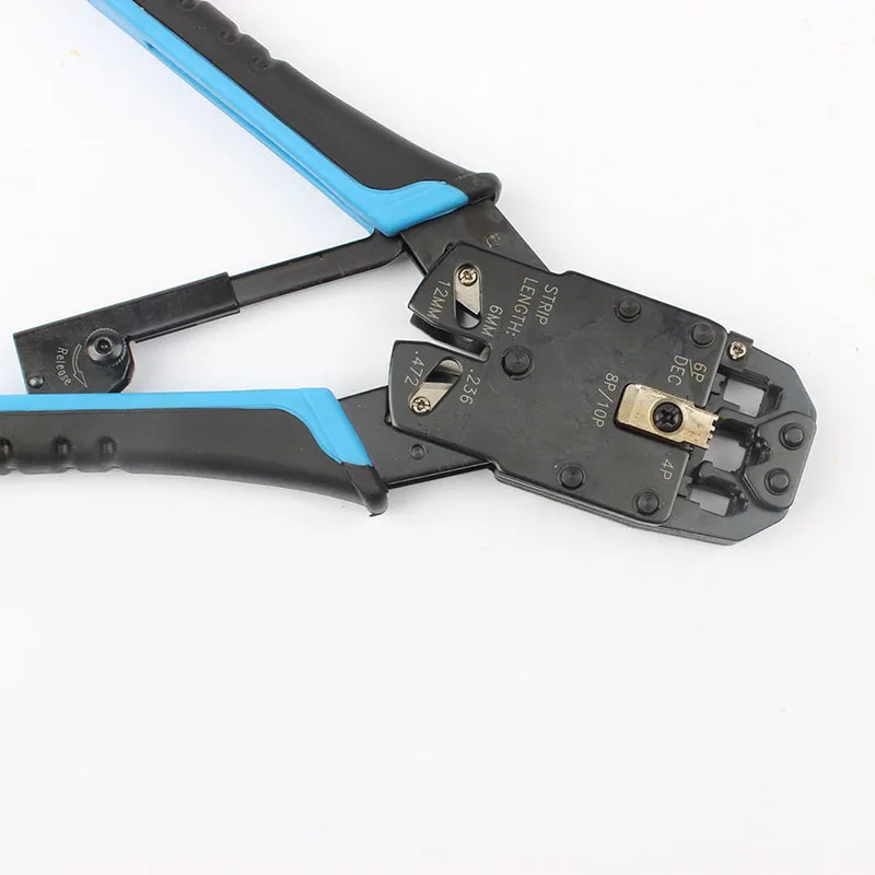 Многофункциональный TL-200R ethernet Кабель модульный обжимной плоскогубцы стрипперы RJ45 10p10c 8P8C 6P4C " еще в одном модульном инструменте