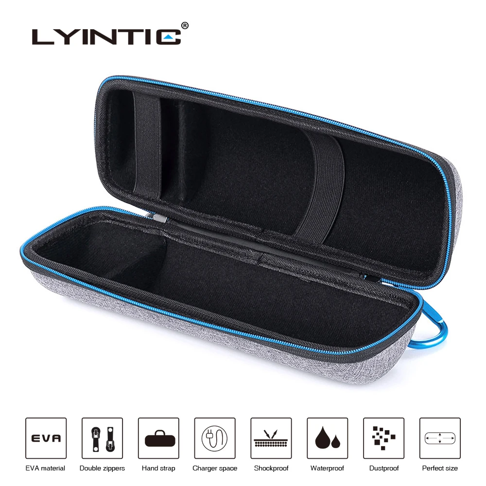 

Protect Case for JBL Flip 3 Flip 4 Speaker Portable Travel Carry Storage Case Pouch for JBL flip3/4 Extra Space For Plug&Cables