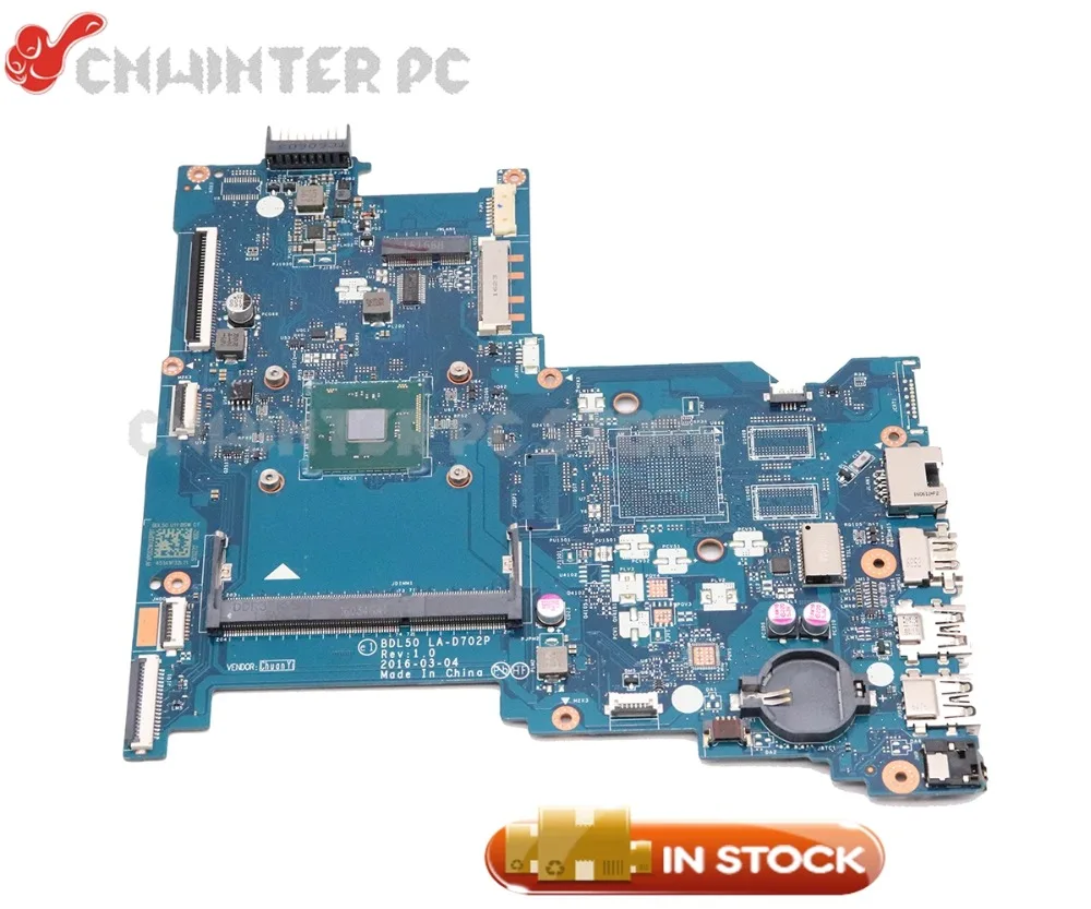 

NOKOTION 854944-601 854944-001 For HP 250 G5 Laptop Motherboard BDL50 LA-D702P DDR3 With Processor onboard