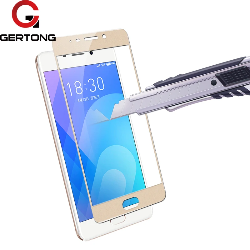 GerTong полноэкранное закаленное стекло для Meizu M5C M5 M6 Note M3 M5S M3S U10 U20 Pro 7 Plus M3E защитная