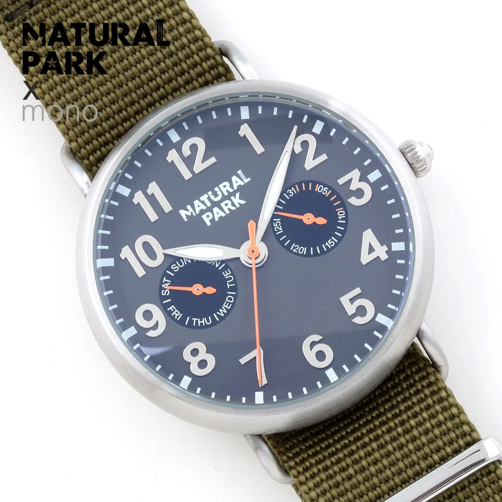 NATURAL PARK мужские часы relogio masculino роскошные военные наручные часы модные повседневные quartzwatch водонепроницаемые часы с календарем