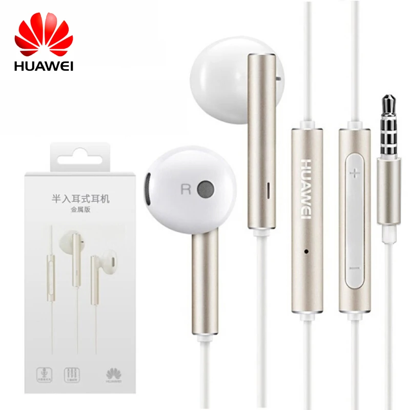 

Original Huawei Mate 9 Earphone AM116 In-ear Headset Huawei P10 Plus Earbuds with Microphone for Huawei Honor 8 Android Phones