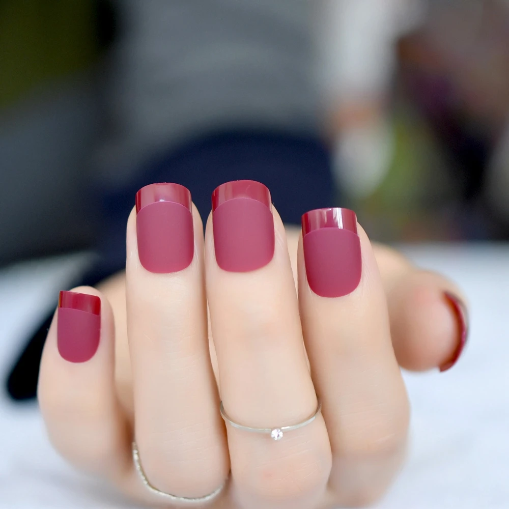 Aliexpress Com Buy Full Nail Art Tips Short Size Matte Design Aliexpress Com Buy Full Nail Art Tips Short Size Matte Design
