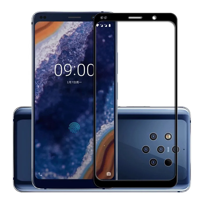 9H закаленное защитное стекло для Nokia 9 PureView 8 8,1 7 7,1 Plus 7plus 7,1 плюс Nokia7 Nokia7.1 Nokia8 Nokia8.1 Nokia9 Защитная пленка для экрана
