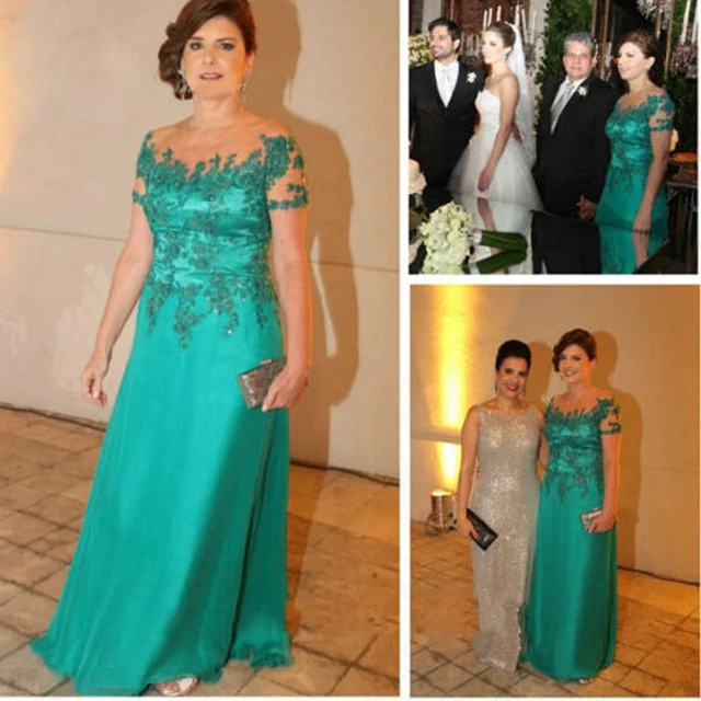 Mint Green Mother of the Bride Dresses in Fall