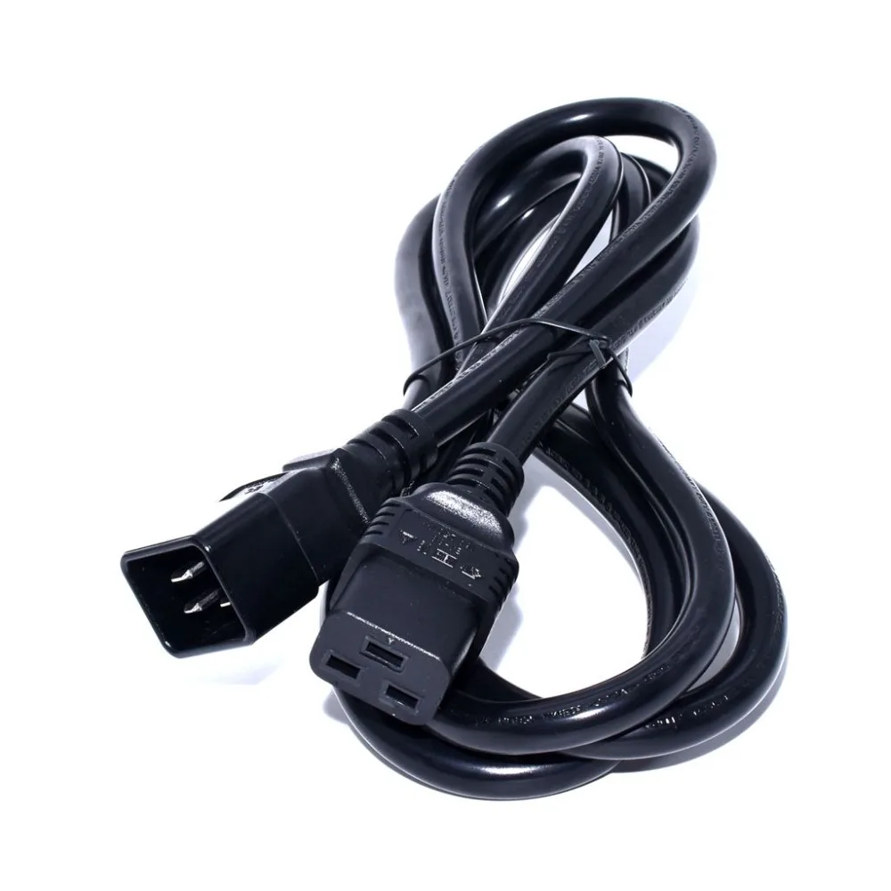 

C19 C20 Data Center Power Cord Server UPS Power Cable C19 Female to C20 Male power supply cord 2.5mm Wire Gauge Power Wire,2m