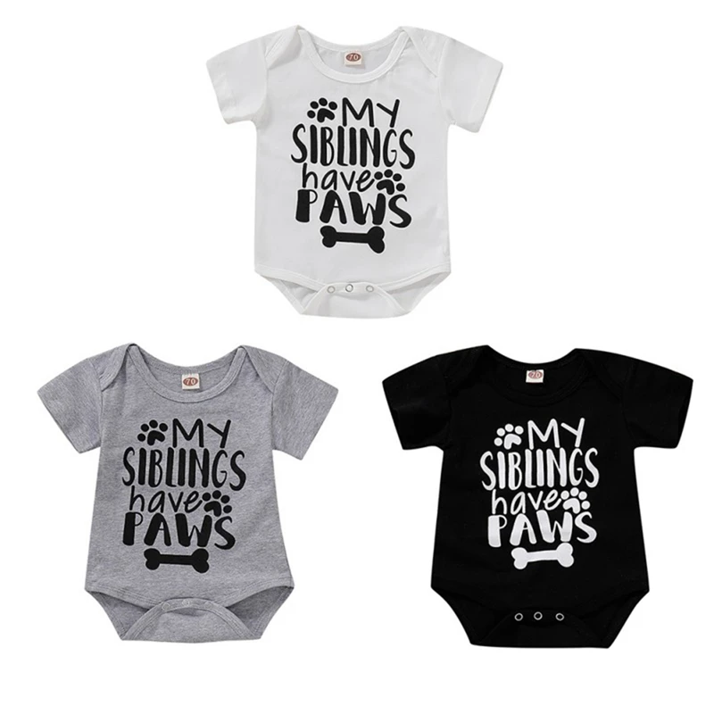 

Letter Print Romper Baby Girls Clothes Jumpsuit Romper 0-18M Age Infant Toddler Newborn Outfits Set Hot Sale