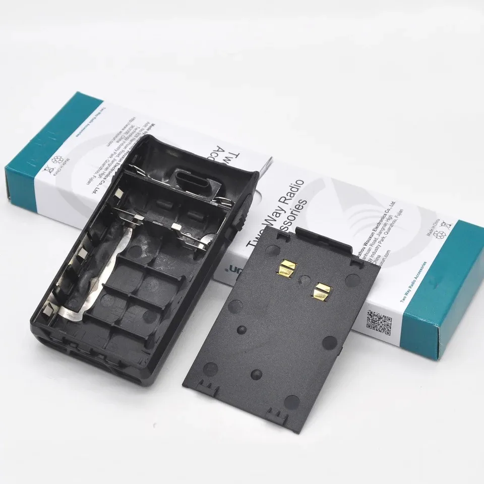 Оригинальный чехол для аккумуляторной батареи 5XAA с клипсой Wouxun walkie talkie 5x AA 1 5 кг 678